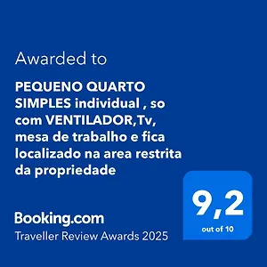 Pequeno Individual , Ventilador,tv, Mesa De Trabalho, Bairro Do Espinheiro Quarto em Acomodações Particulares Recife